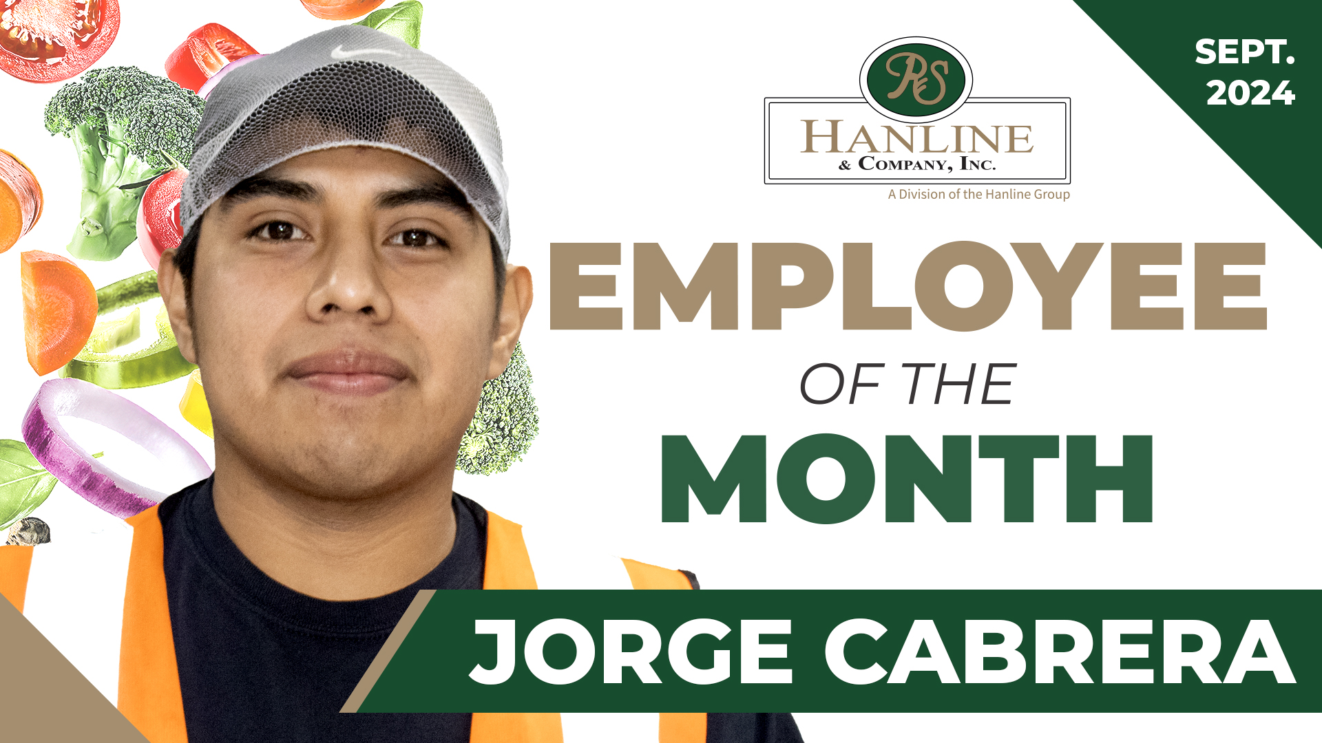 R.S. Hanline Employee of the Month September 2024 R.S. Hanline Employee of the Month September 2024